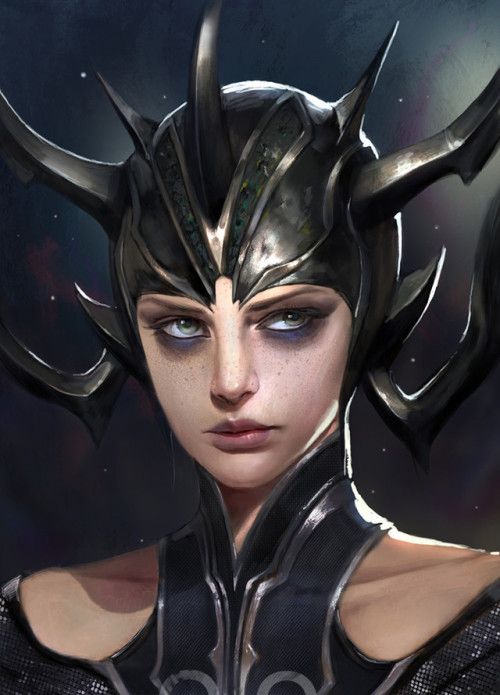 ravenkult: Goddess of Death by ㅇㅇ Joo www.artstation.com/artwork/bENOg