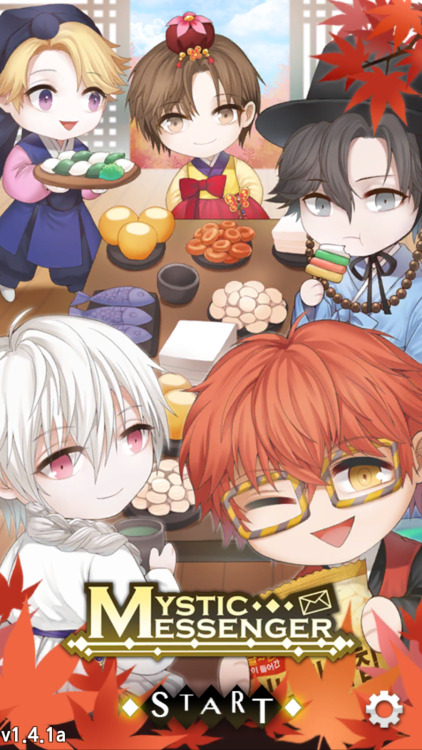 dat-boi-v: ALL MYSTIC MESSENGER TITLE SCREENS (so far..)