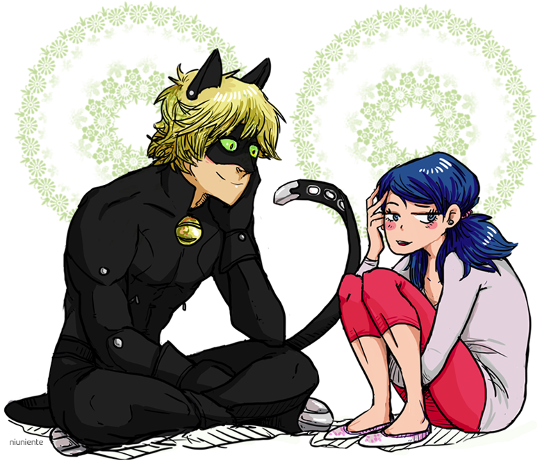 niuniente:  “This could be a start of something sweet”Cute Marichat for my your