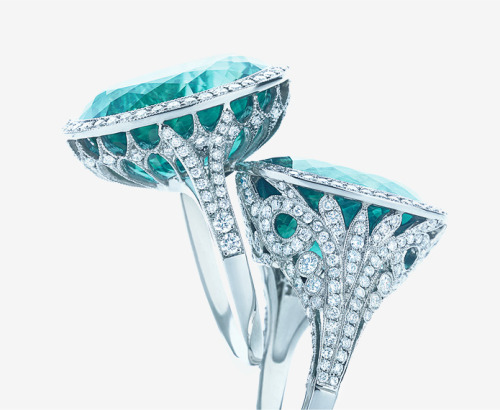 Porn photo tiffanyandco:  The deep blue-green of tourmaline