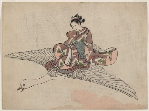 Flying Beauties of Suzuki HarunobuSuzuki Harunobu (c. 1725–1770) was an innovator who exerted great 