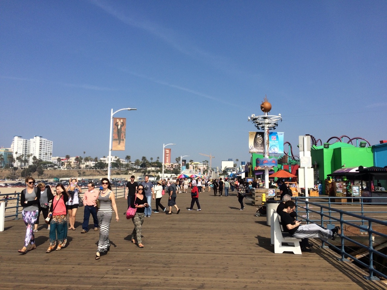 Santa Monica pier.