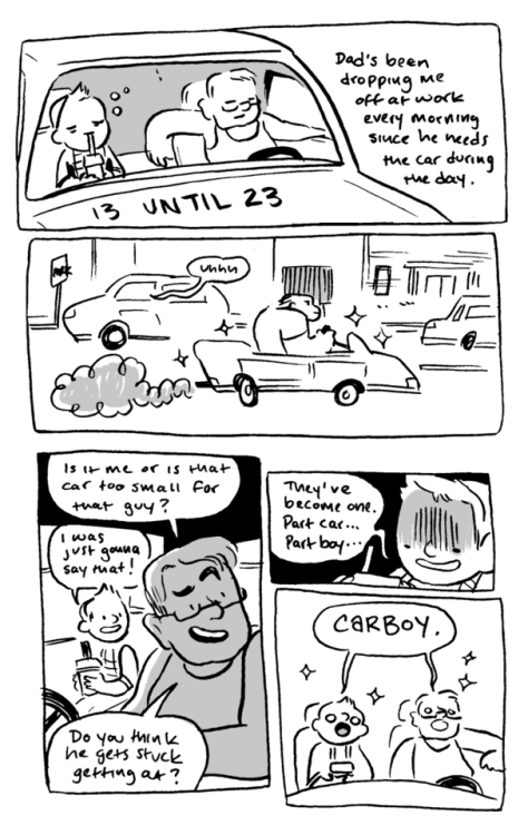 23 Until 23! This is my third year of comics counting down the days until my birthday on July 5th. :