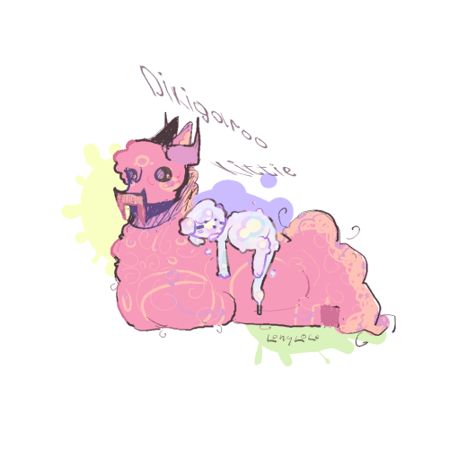 My Oc :3 Digigaroo And Kittie.. In General, I Want To Create My Own Transfur Place In Roblox.. And These