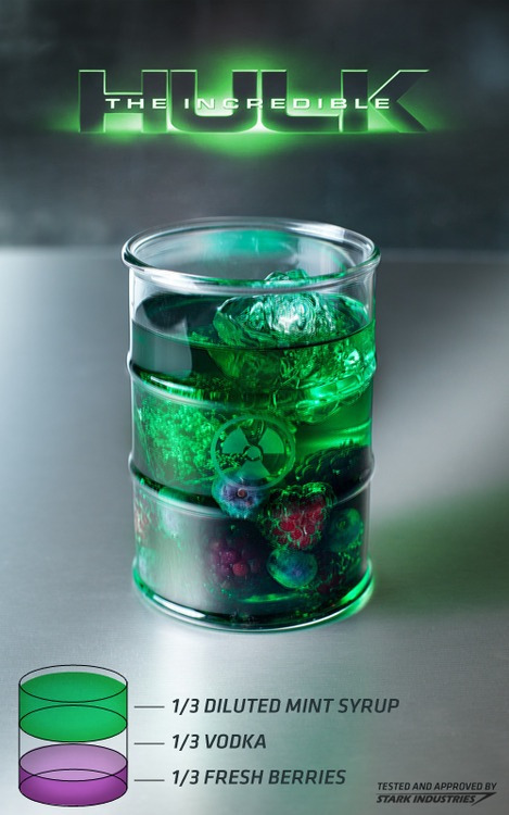 paradoxicmusic:  Hulk Drink