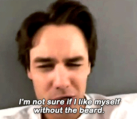 spice-vanilla:Liam about shaving off his beard - Instagram Live with Alesso