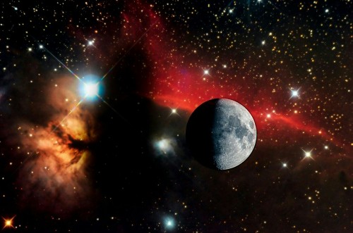 L'univers Et La Lune