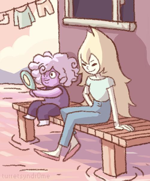 turretsyndr0me:  hair friends