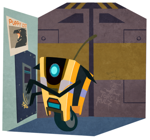 Claptrap and doors are my otptemplate: 