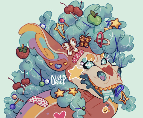 Dolly ! the decora clown raptorhound