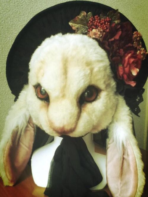 pizako:  The rabbit mask is completed !