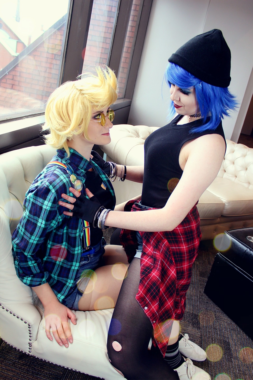 tsundere-albino:Peridot is @ethereal-ghostie  Lapis is @tsundere-albino Original