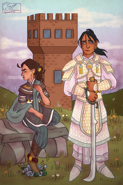 kraehenkunst: loyalties Lyanna Stark and Arthur Dayne at the tower of joy. Someone asked me for my t