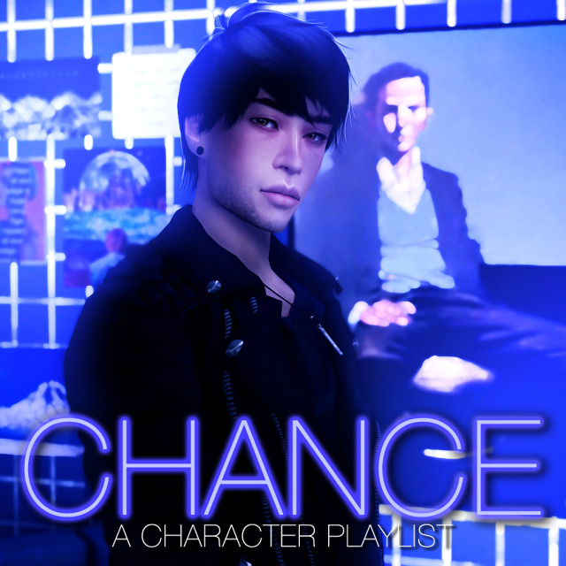 CHANCE’S PLAYLIST: REDUXIt’s only fitting I remake Chance’s playlist cover, too. I put way too much effort in these, but it’s too much fun. Listen to the playlist HERE.  #the sims 4 #sims 4#ts4 #sims 4 aesthetic edit #simblr#aliyas sims#gen 2#chance#redemption #the fucking emo playlist  #this would have 2007 me in a chokehold tbh