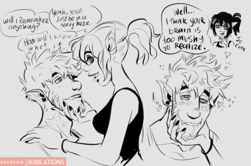 murdertrain:having fun with your vamp-y partner when you realize that hey shes a vampire does that
