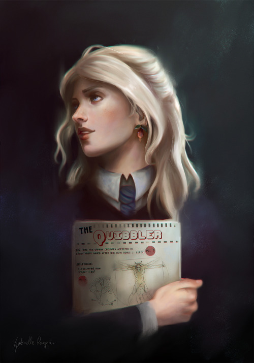 bootsandfire:  Luna Loony Lovegood by gabrielleragusi on DeviantArt 