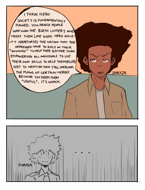 Huey Coming For Hero Societys Neck As He Should