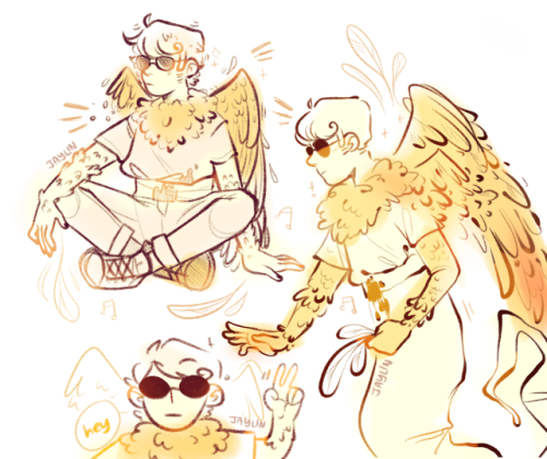 erubescelin: davesprite doodles! (give davesprite legs 2k19?)