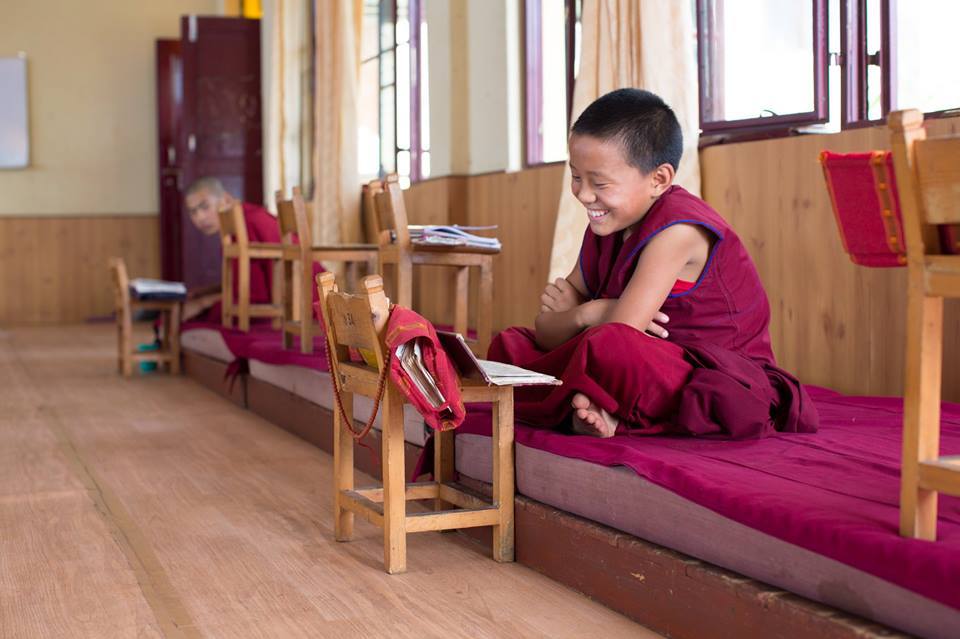 humansofnewyork:  I walked into a classroom where some young Tibetan students were