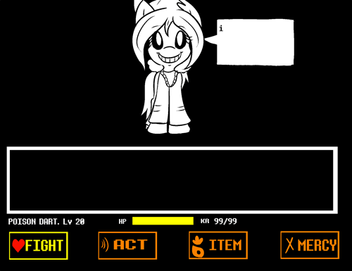 askflowertheplantponi:*Megalovania intensifies* ((full res gifs cuz tumblr gif quality