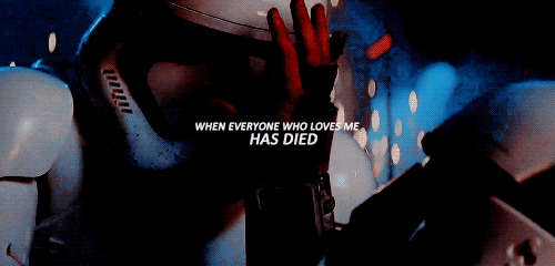 spacefinns:                                              I am the one thing in life I can control.  