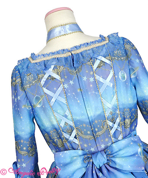 allaboutthatlace:Angelic Pretty - Constellation Aurora Dreams OP (2019) in Sax