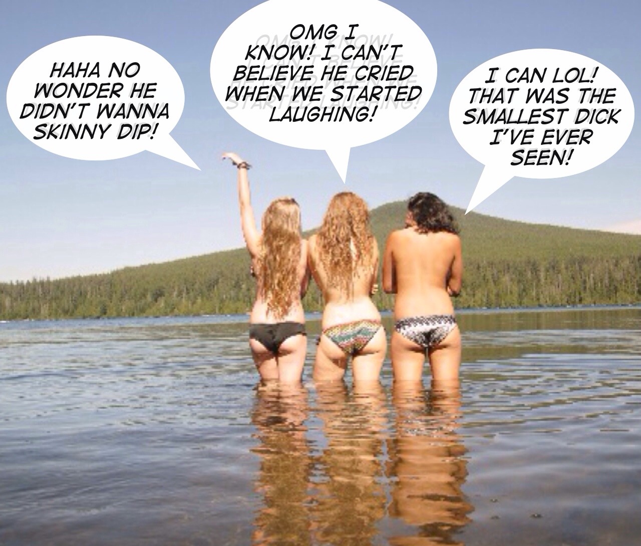bigvsmallz:  Oh the woes of group activities when your packing a less than stellar