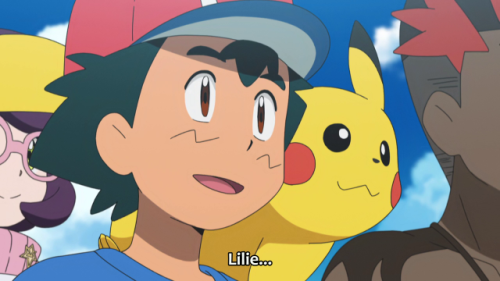 minwookie: Sun and Moon Appreciation Week Day 8:- Favourite Part of the Finale Lillie and Ash’