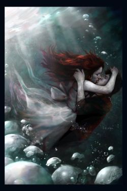 soulmates-twinflames:  Last night i dreamed about you … all i know is that we kept merging into one another. I was you, you were me.~Franz Kafka www.twinflames-soulmates.com art: Rorke 