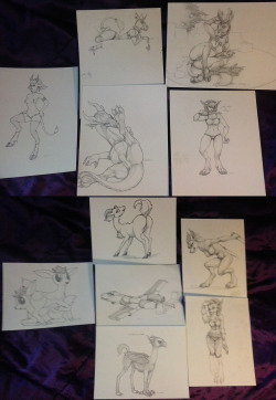 Some art i&rsquo;ll be bringing to ANE this weekend. If anyone who isn&rsquo;t going wants to buy any of these beforehand, let me know and i&rsquo;ll set them aside! 