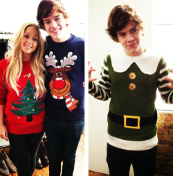 mr-styles:     @Harry_Styles: Christmas Jumpers are out!! Get in. kimpopd and I are feeling festive!    