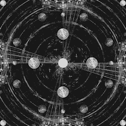 crossconnectmag: anoptic’s inscrutable machines anoptic creates geometric gifs that are beautiful but at the same time feel old fashioned, like something Tesla would have created if he had a computer in 1900.  While anoptic prefers to remain anonymous,