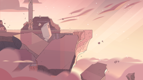 stevencrewniverse:  Part 2 of a selection of Backgrounds from the Steven Universe episode: Sworn To The Sword Art Direction: Jasmin Lai Design: Steven Sugar and Emily Walus Paint: Amanda Winterstein, Ricky Cometa, and Elle Michalka Sworn to the Sword