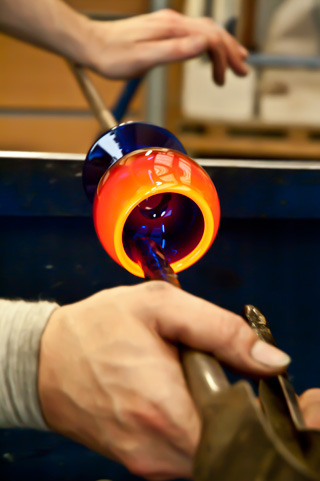 timinglight:  the art of glass blowing