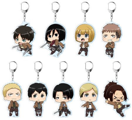 snkmerchandise: News: SnK x The Character Shop Limited Items (2017) Original Release Date: July 26th to August 7th, 2017Retail Prices: Various (See below) The Character Shop in Shibuya will be holding a special SnK goods event! New character designs