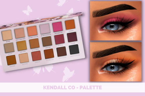       KYLIE COSMETICS - KENDALL COLLECTION 2022Eyeshadows / Lipsticks categoryHQ mod compatible   