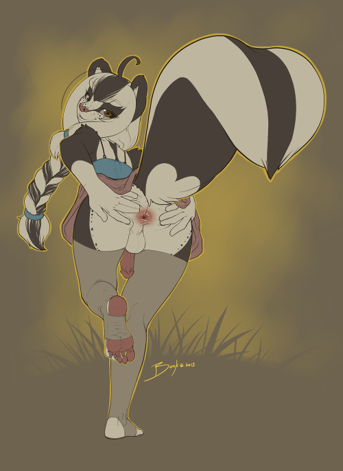 dragondeviant: Scynt the Skunk (source: X)