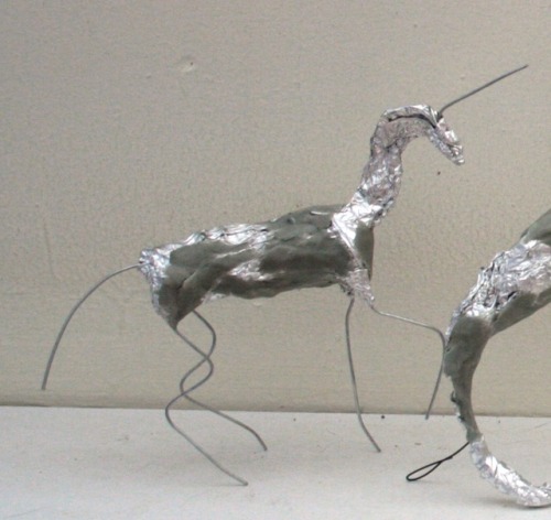 throwback to this sculpture from 2014/2015, Nuvuloso. I have two new unicorns done (waiting for