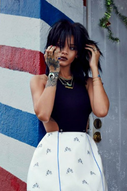 fuckyeahrihanna: Rihanna for W Korea March