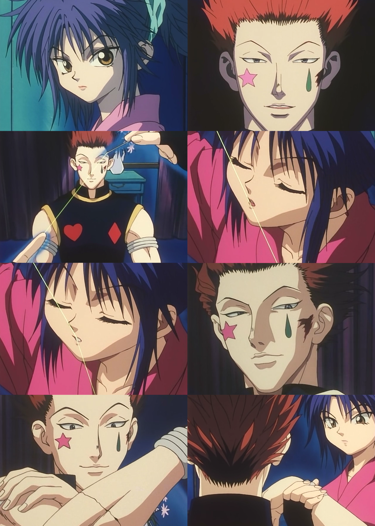 Everything Is Blue Hisoka Morow Machi Komacine Hunter X Hunter