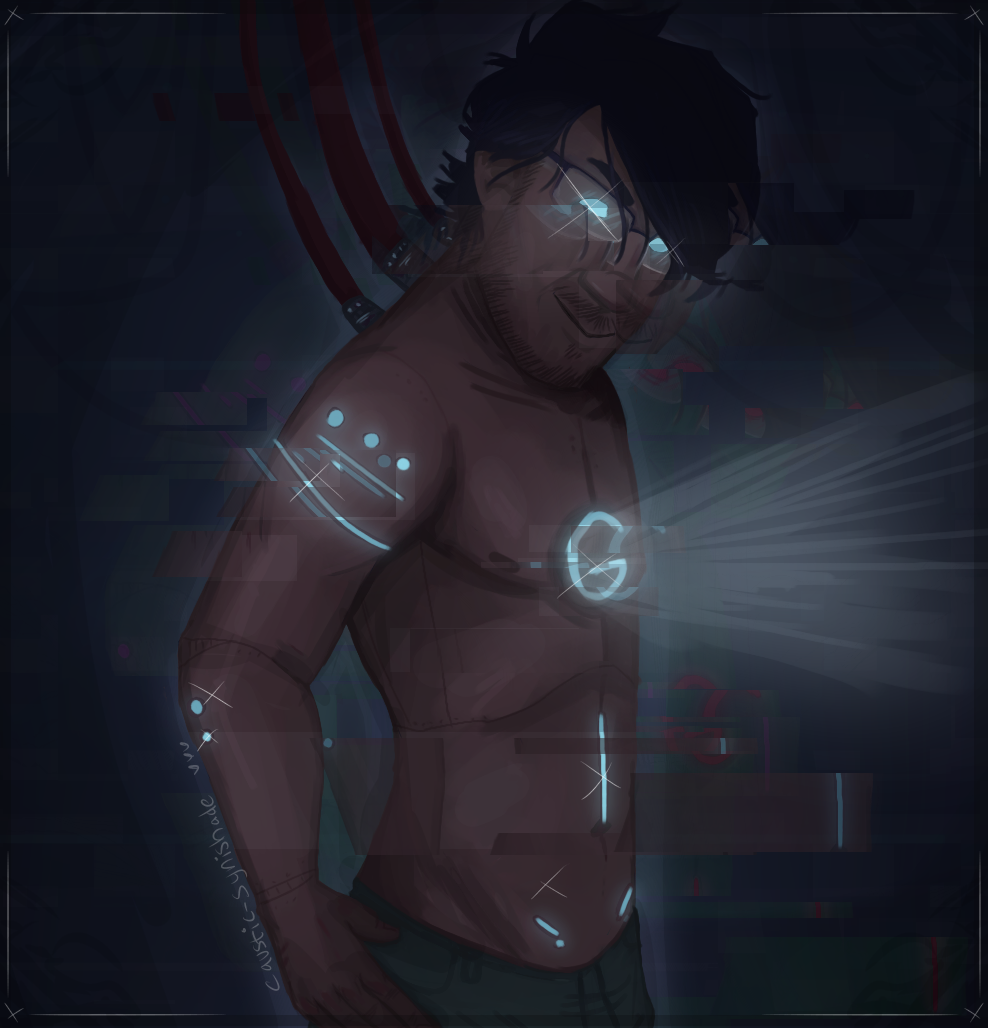 caustic-synishade:  corruption detected… please provide replacement core immediately…