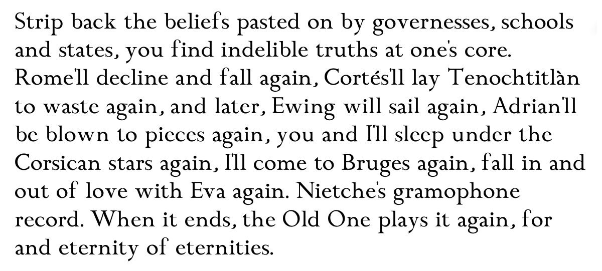 danascull:  David Mitchell, Cloud Atlas 