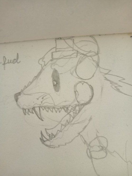 *Wip* Fanart Of "fuzzy And Murderous Massive Dog"