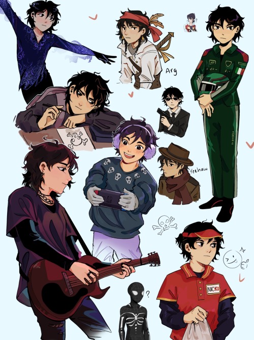 Current Mood: Drawing My Emo Son In Every AU Known To Man