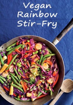 veganinspo:  Vegan Rainbow Stir Fry