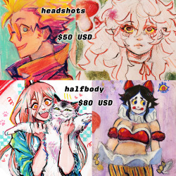 conjunx:conjunx:We’ve got commissions with limited slots open!If you’re interested please shoot me a dm!  Another little bump B] I have a few more slots still open \o after this I’ll likely keep commissions closed for a while 