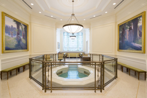 Inside the newly renovated Oklahoma City Oklahoma Temple of The Church of Jesus Christ of Latter-day