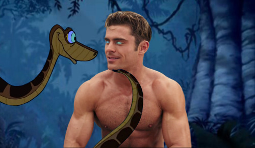 Zac Efron Hypnotized By Kaa