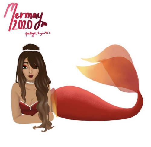 Since I Havent Done Much Other Art In The Past Few Weeks, Here Are My Oc Mermaids For Mermay 2020