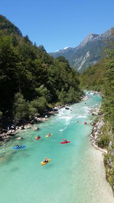 theencompassingworld:  Soca River, Slovenia